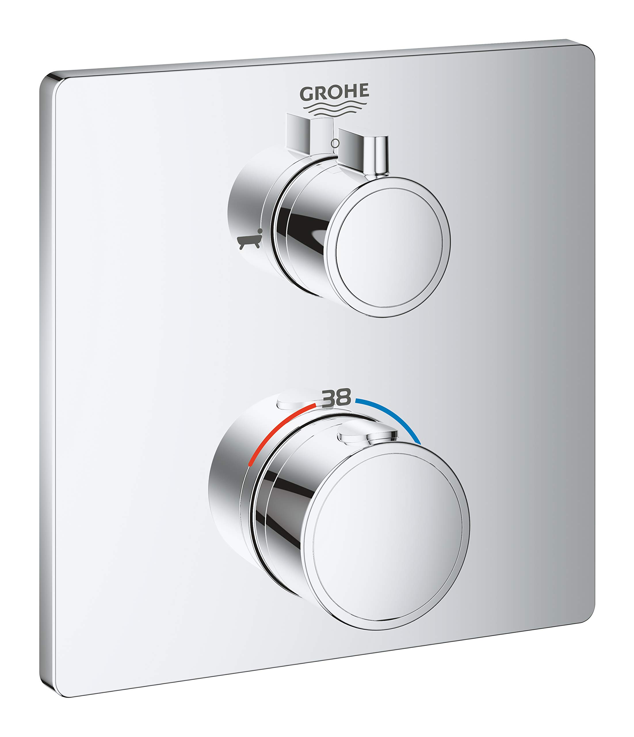 Grohe Grohtherm 24080000 miscelatore termostatico 2 uscite cromo