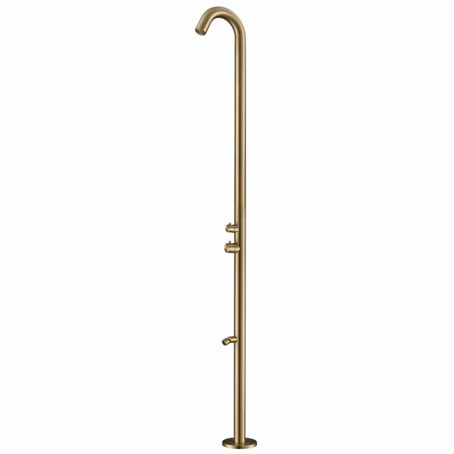 Sined Quartu doccia da esterno oro H 228 cm