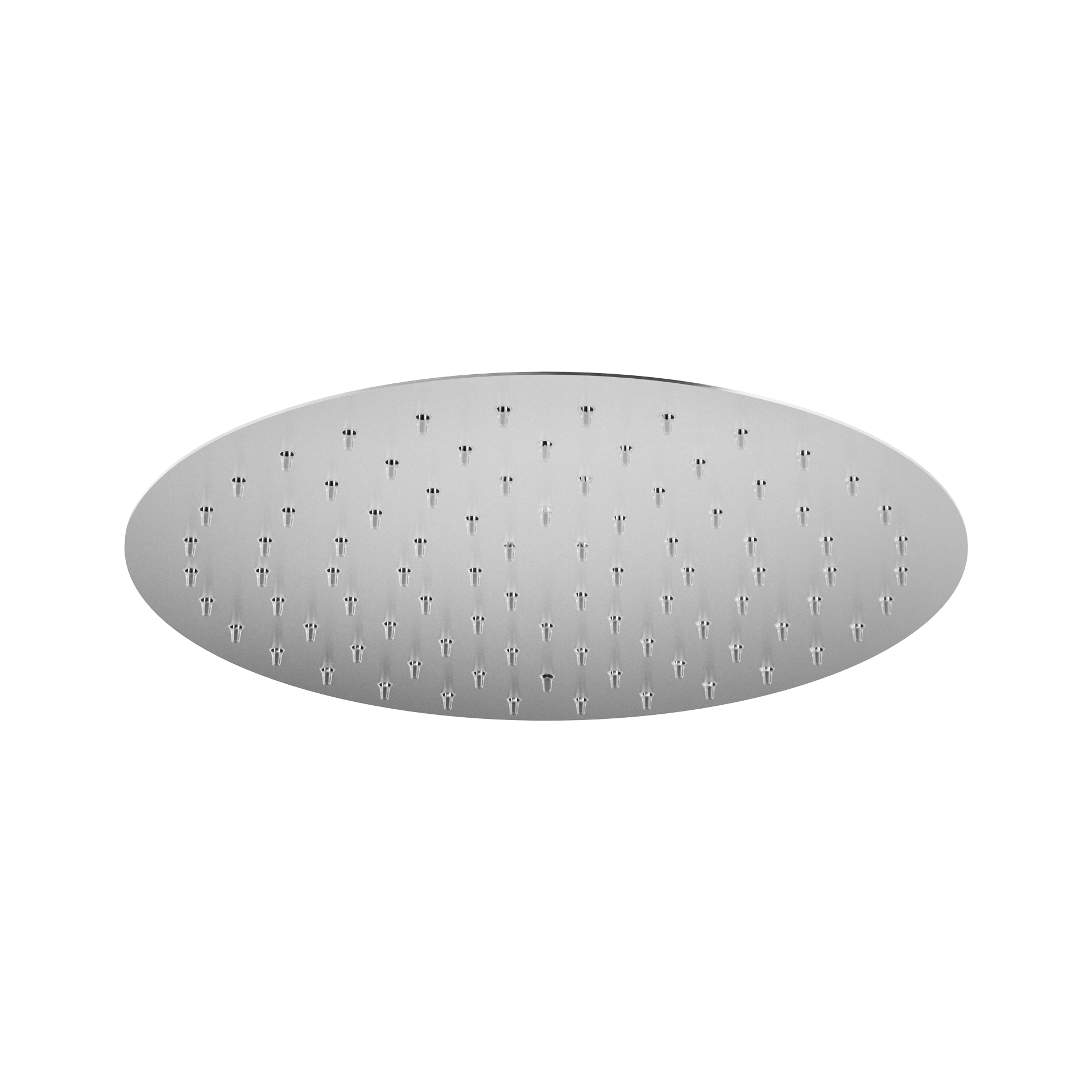 Tubico Loira soffione doccia tondo ultraslim 25 cm inox