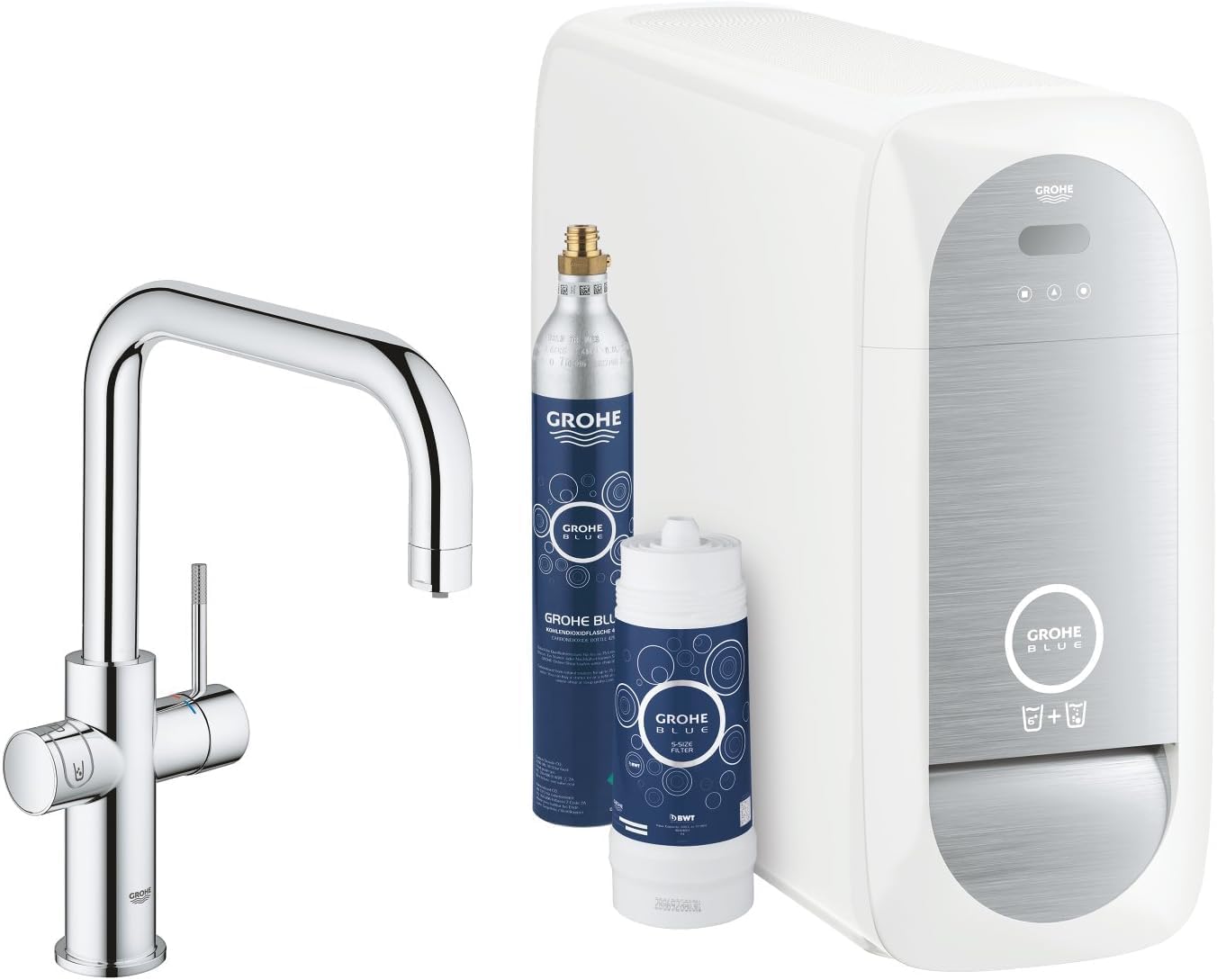 Grohe Blue Home 31455001 Miscelatore Cucina Bocca C Cromo