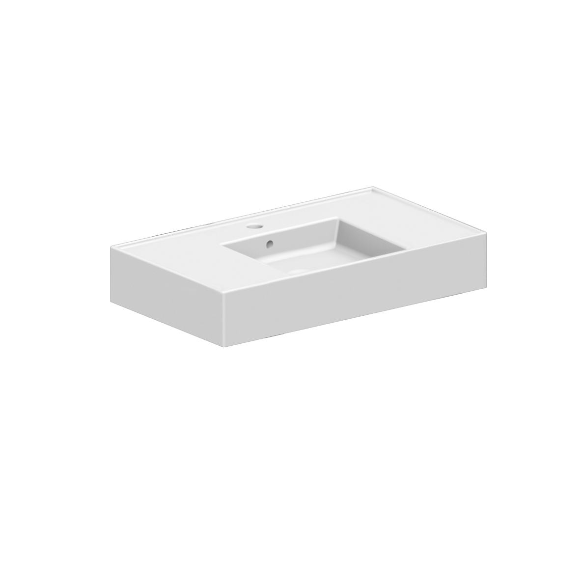 Scarabeo Teorema 2.0 80 Double Shelf lavabo 81x44