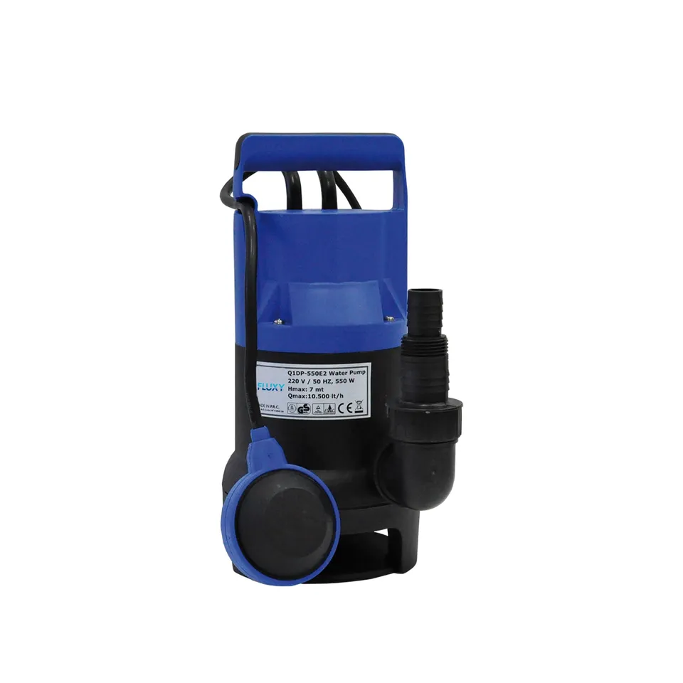 Fluxy pompa sommersa acque scure 750W in PVC