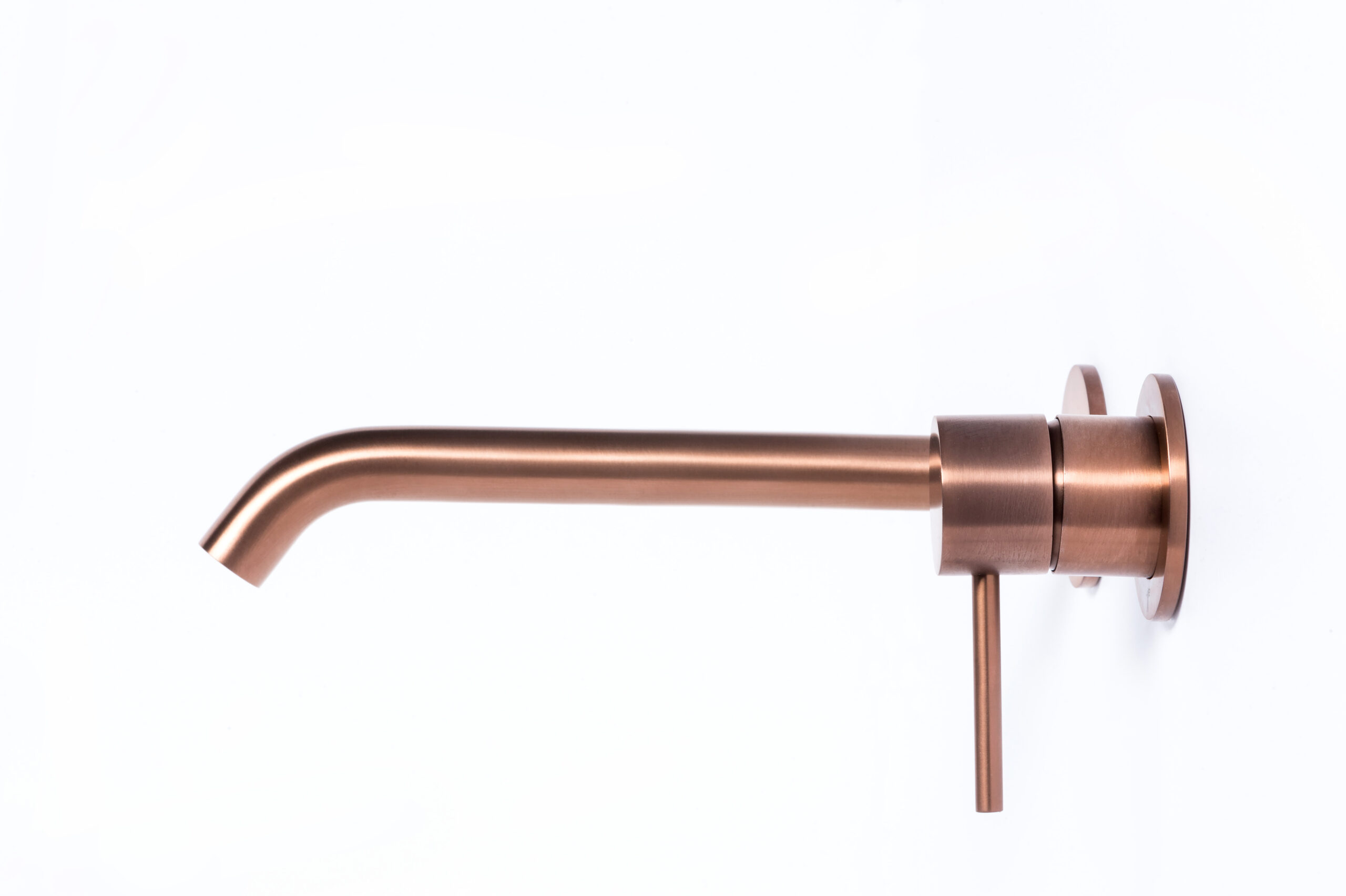 Tubico Tevere miscelatore lavabo incasso bocca 20 cm inox