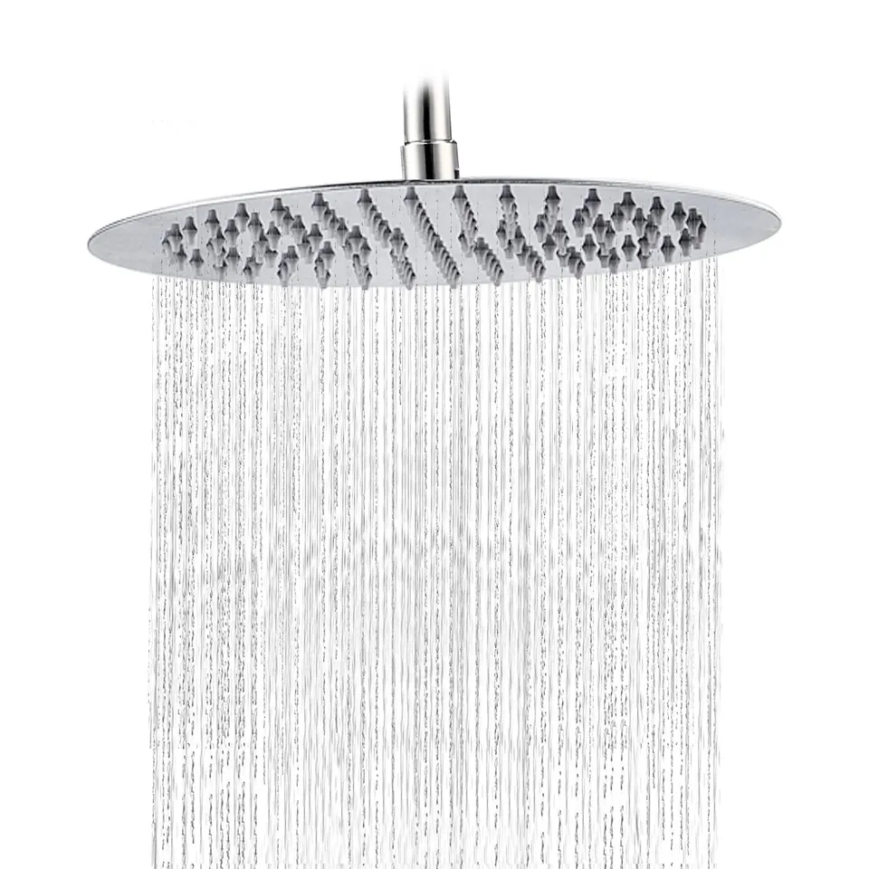 SOLVEX SP-50021 soffione doccia tondo 10 pollici argento