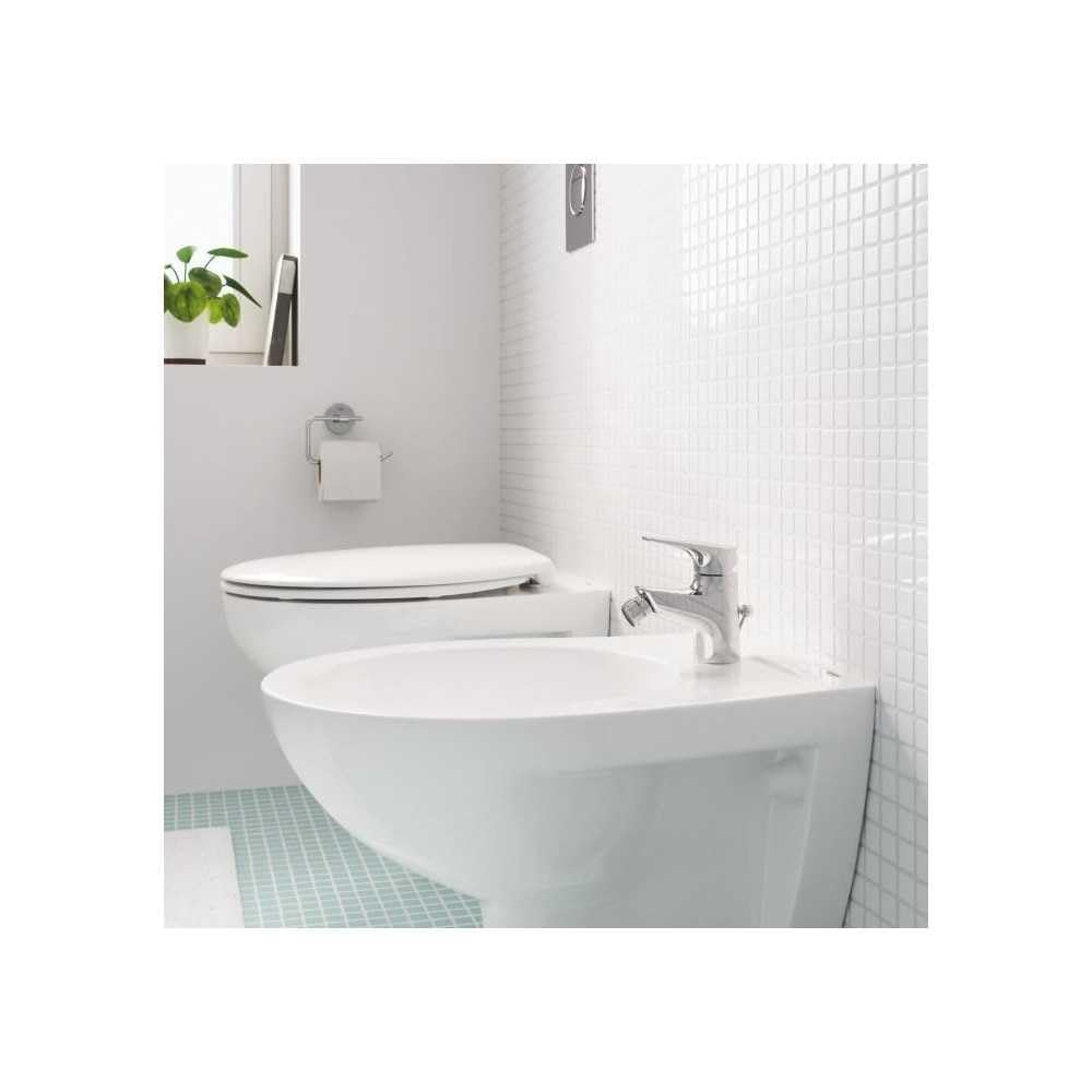 Grohe Start Edge 23345001 miscelatore bidet cromo con scarico