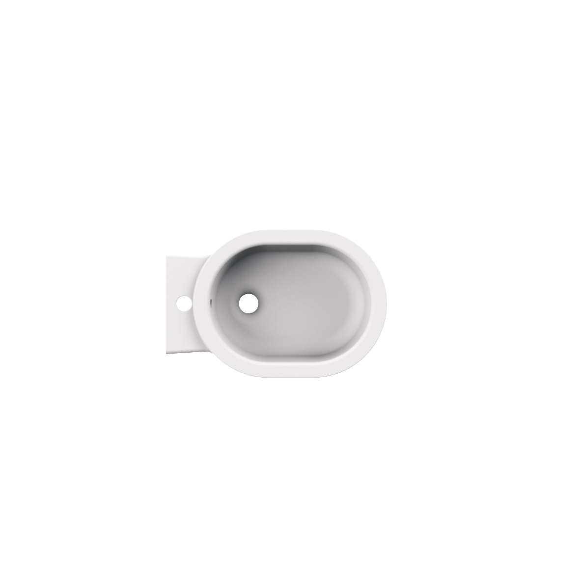 Scarabeo Bucket bidet sospeso bianco ceramica