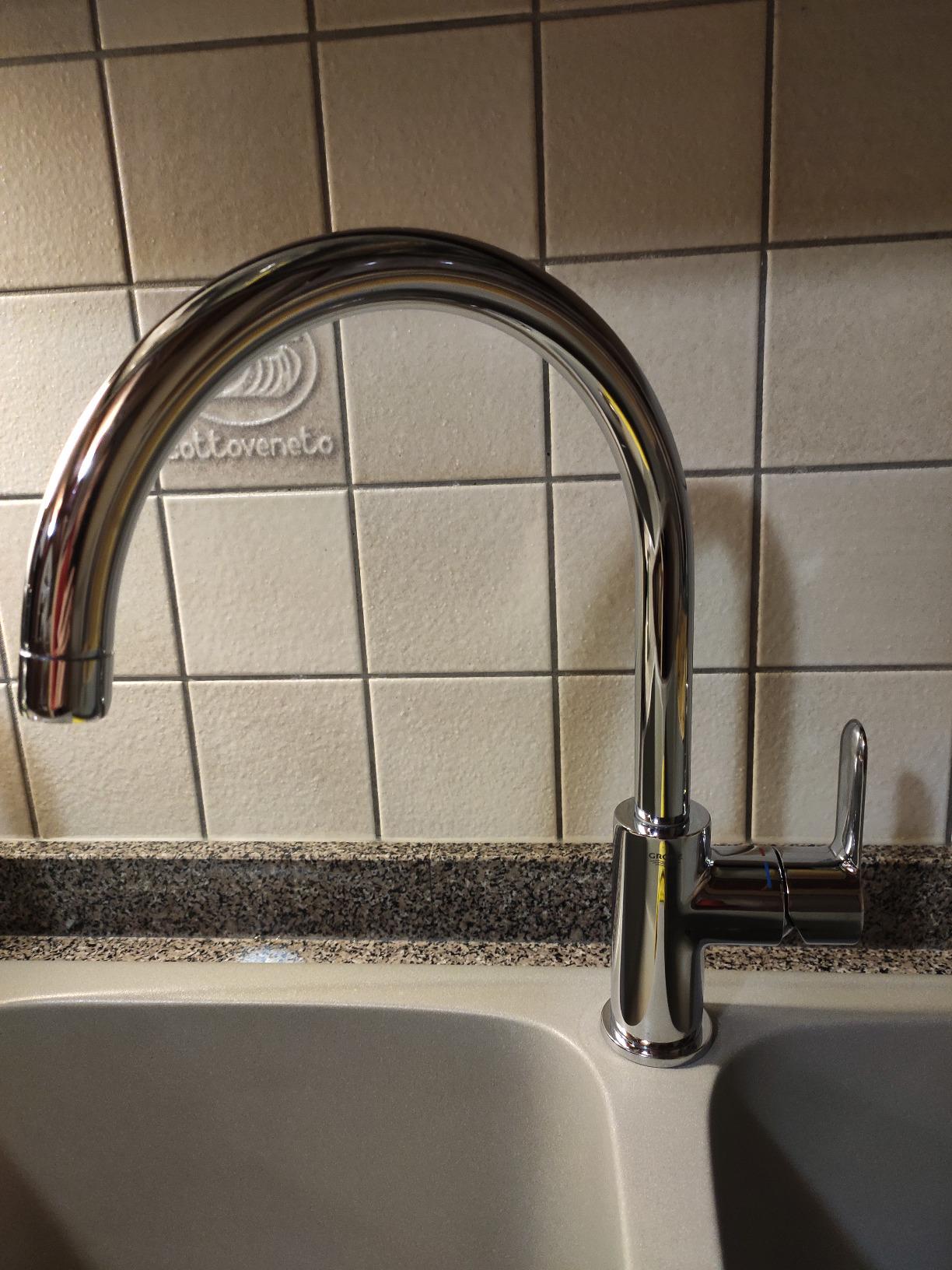 GROHE BauEdge 31367000 Miscelatore Cucina Bocca Alta