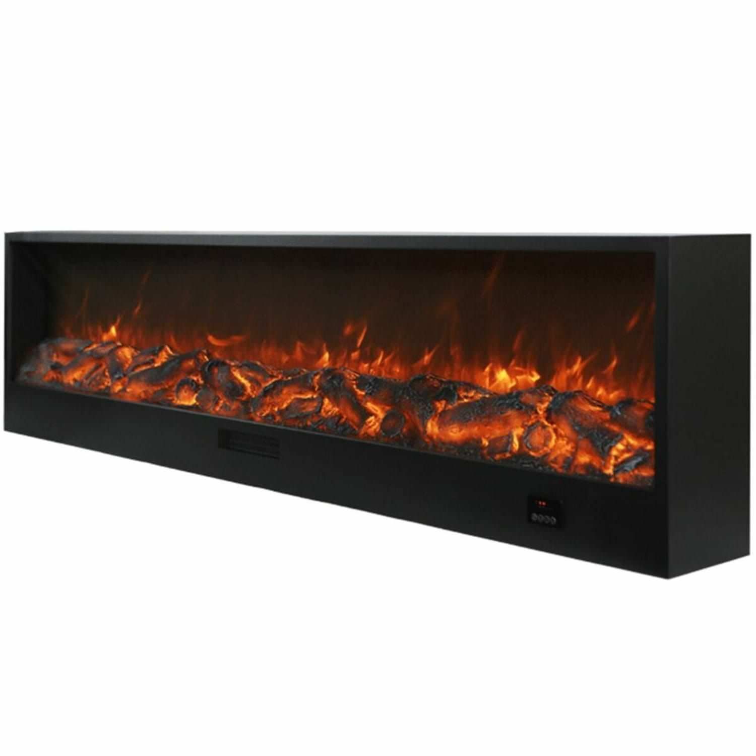 Sined Etna 300 caminetto elettrico da incasso nero 3 m 1500W