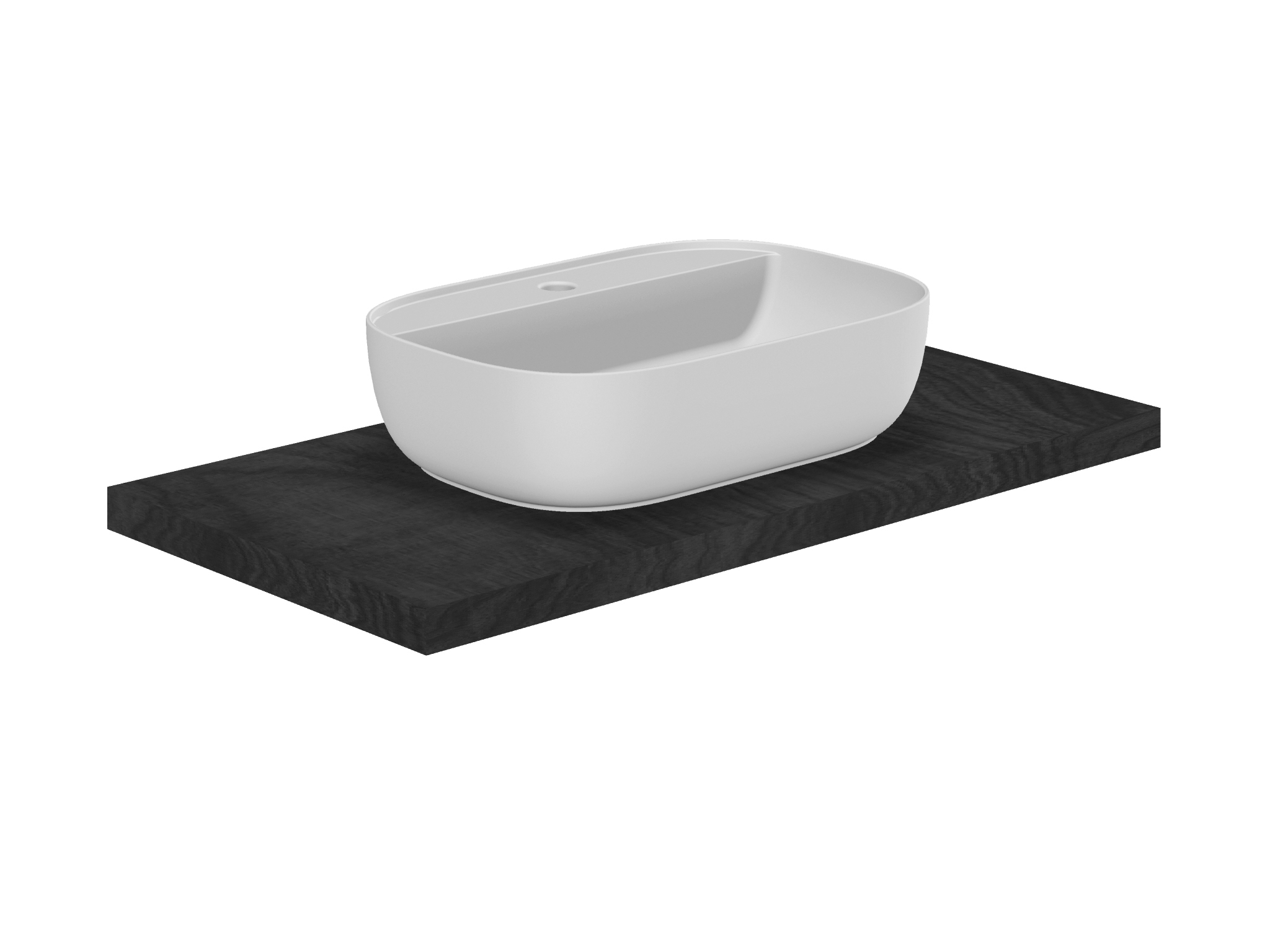 Scarabeo Glam 56/R lavabo appoggio ovale 56x38