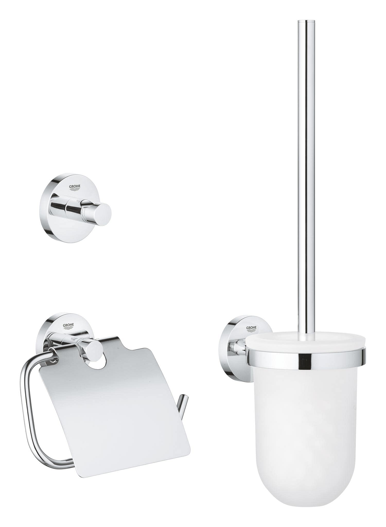 GROHE Start 41204000 set accessori bagno 3 in 1 cromo