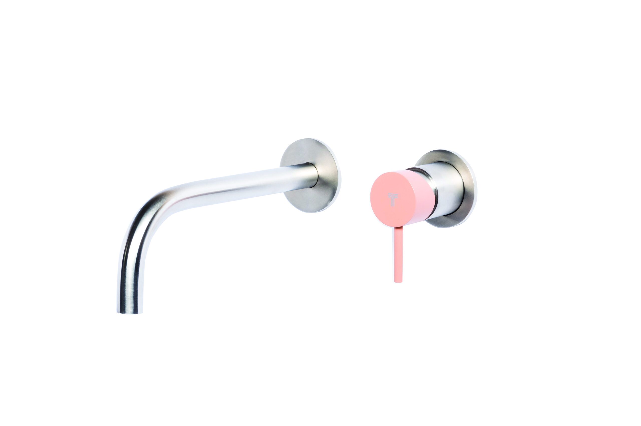Tubico Colorado miscelatore lavabo a parete maniglia colorata