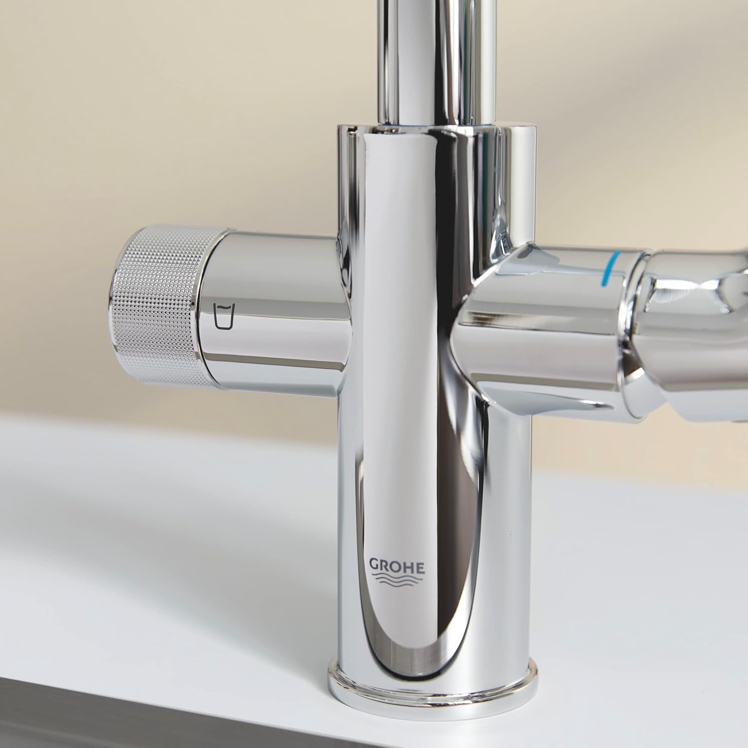 GROHE Blue Pure Start miscelatore cucina cromo filtro UltraSafe