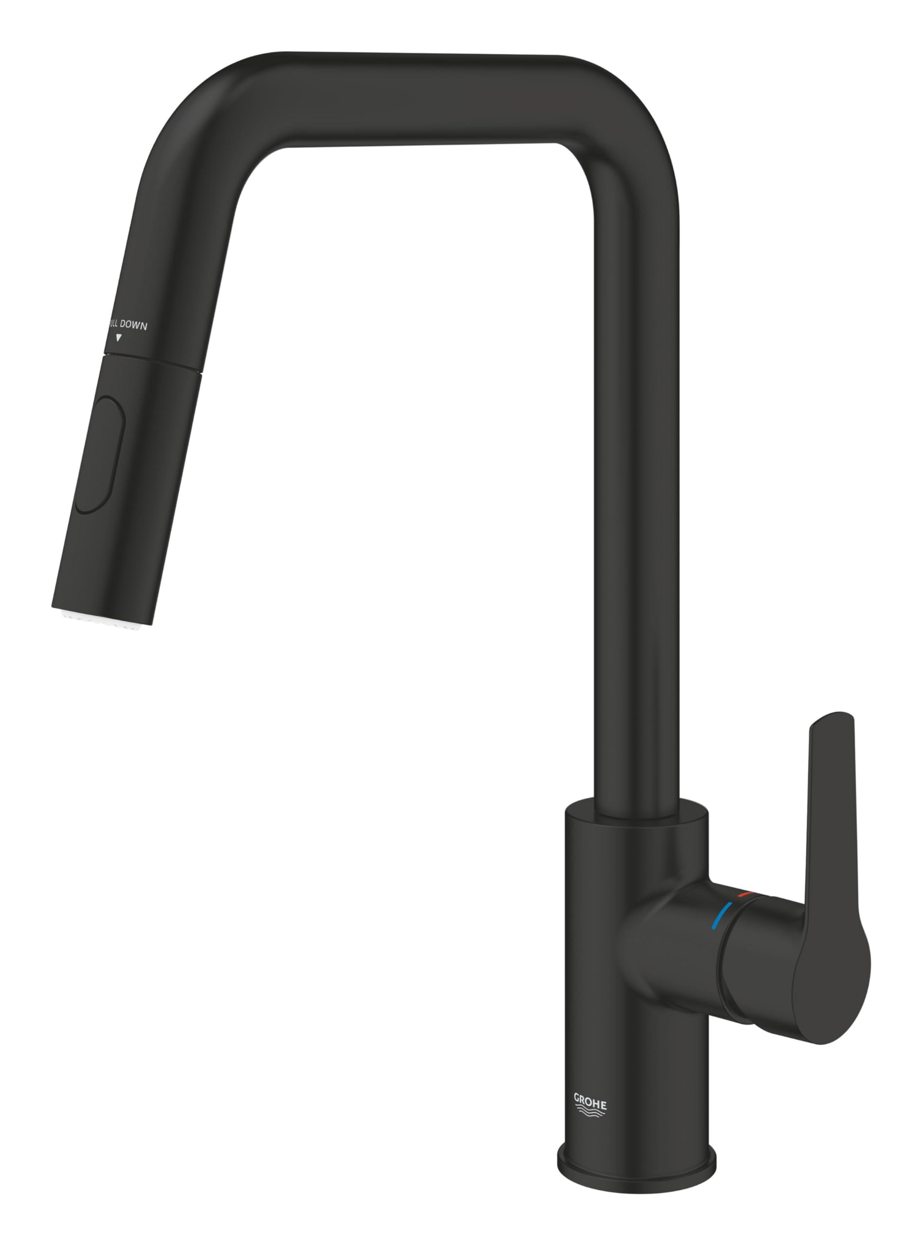 Grohe Start 306312430 miscelatore cucina nero opaco estraibile