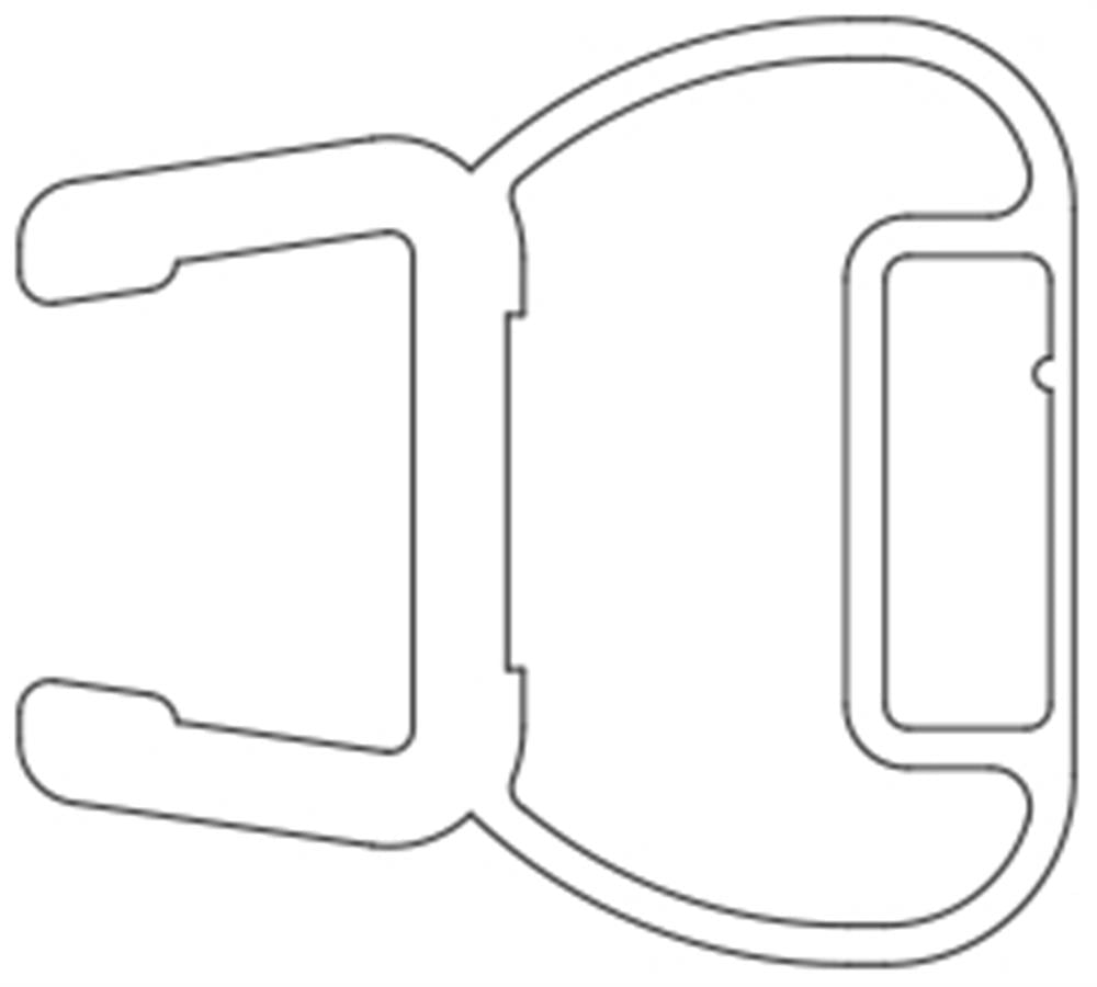 Vismaravetro Junior GA 2014 Guarnizione magnetica 180° box doccia
