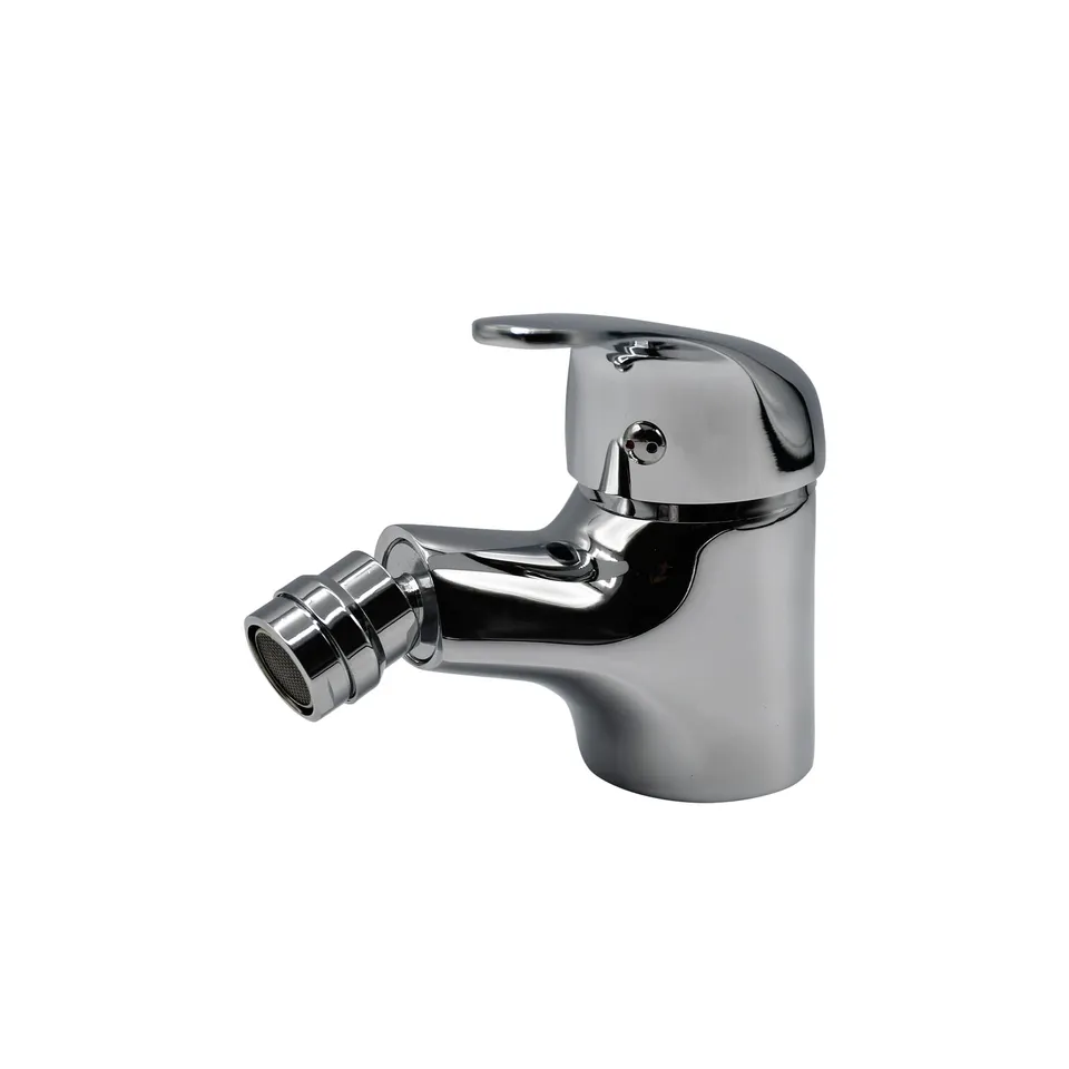 Fluxy Urano miscelatore bidet cromato con piletta