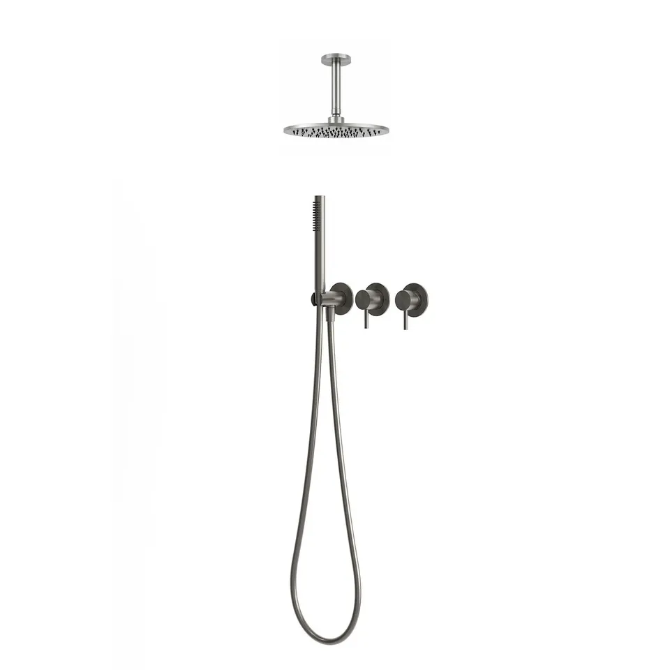 Sined kit doccia soffitto corto 30 cm canna fucile