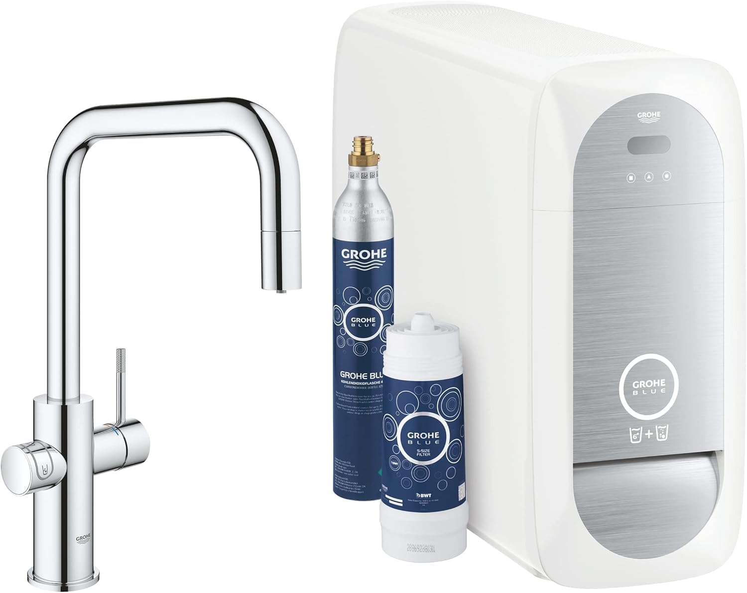 GROHE Blue Home 31539000 Rubinetto Cucina Bocca L Cromo Filtrata