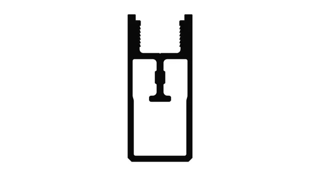 Vismaravetro ZF Profilo Battuta Doccia Sx Cromato