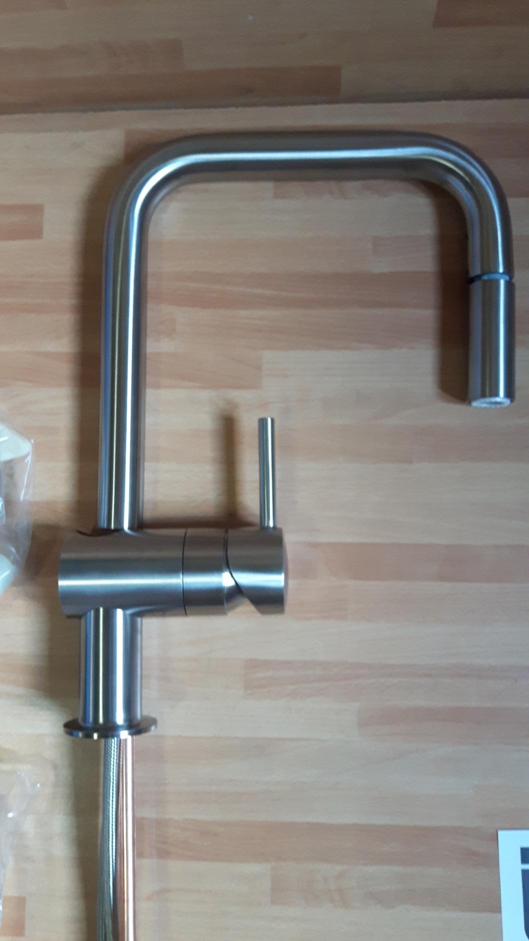 Grohe Minta 32322002 Miscelatore Lavello Cromo Doccetta Estraibile