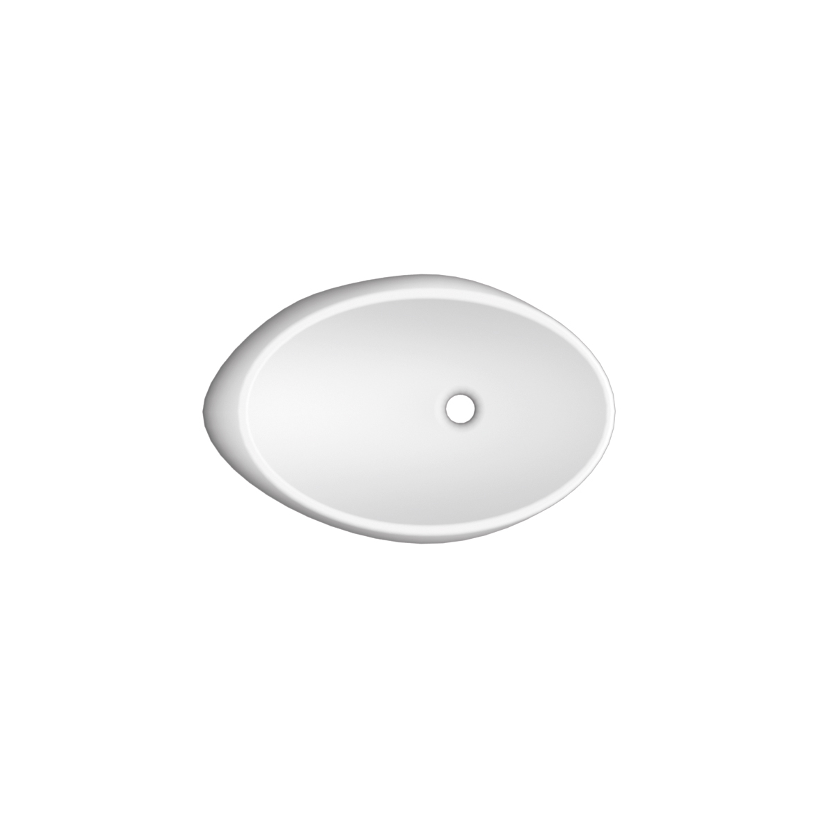 Scarabeo Moai 71 lavabo freestanding bianco ceramica