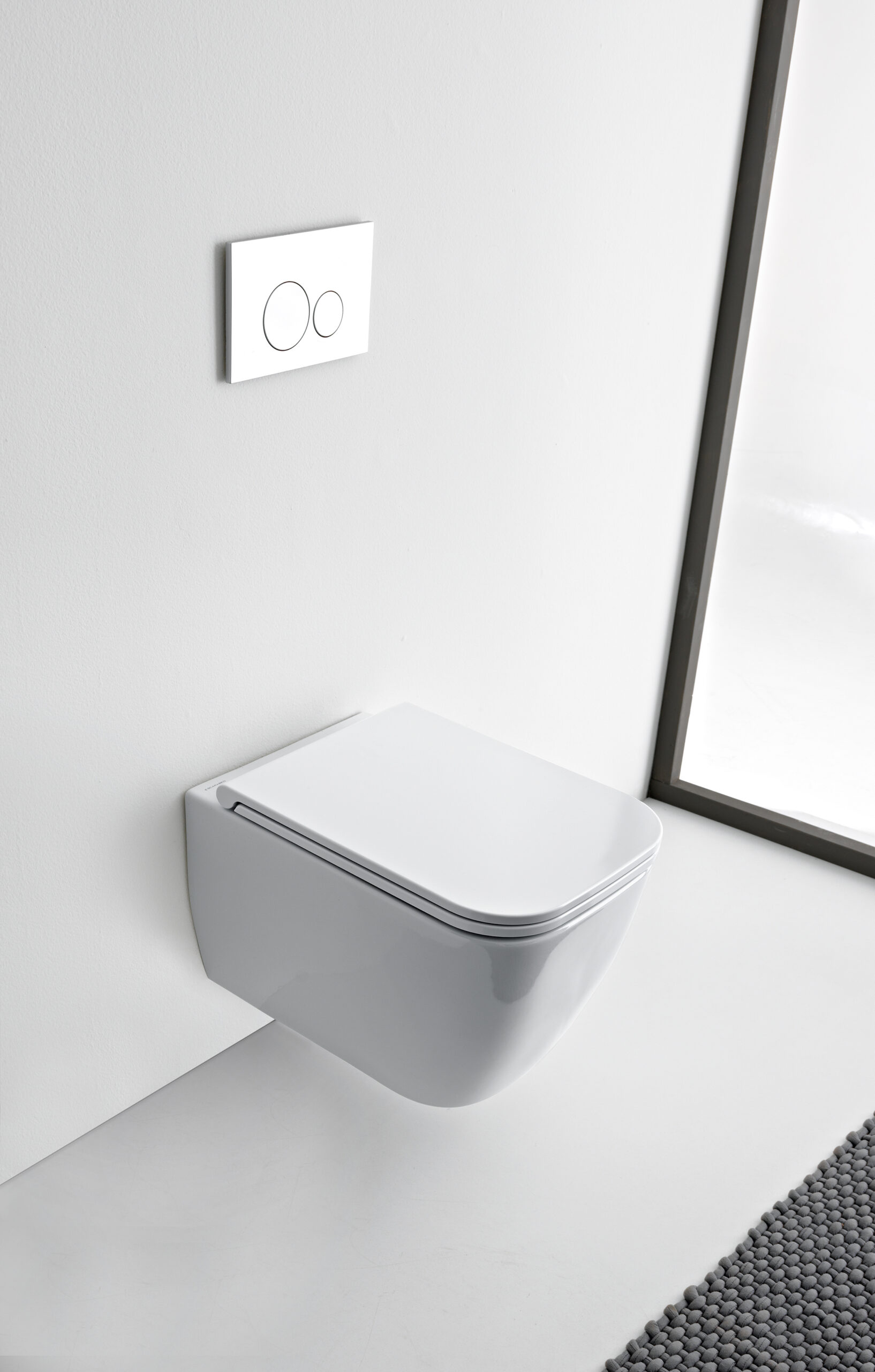 Scarabeo Teorema 2.0 Clean Flush vaso sospeso 36x52 cm