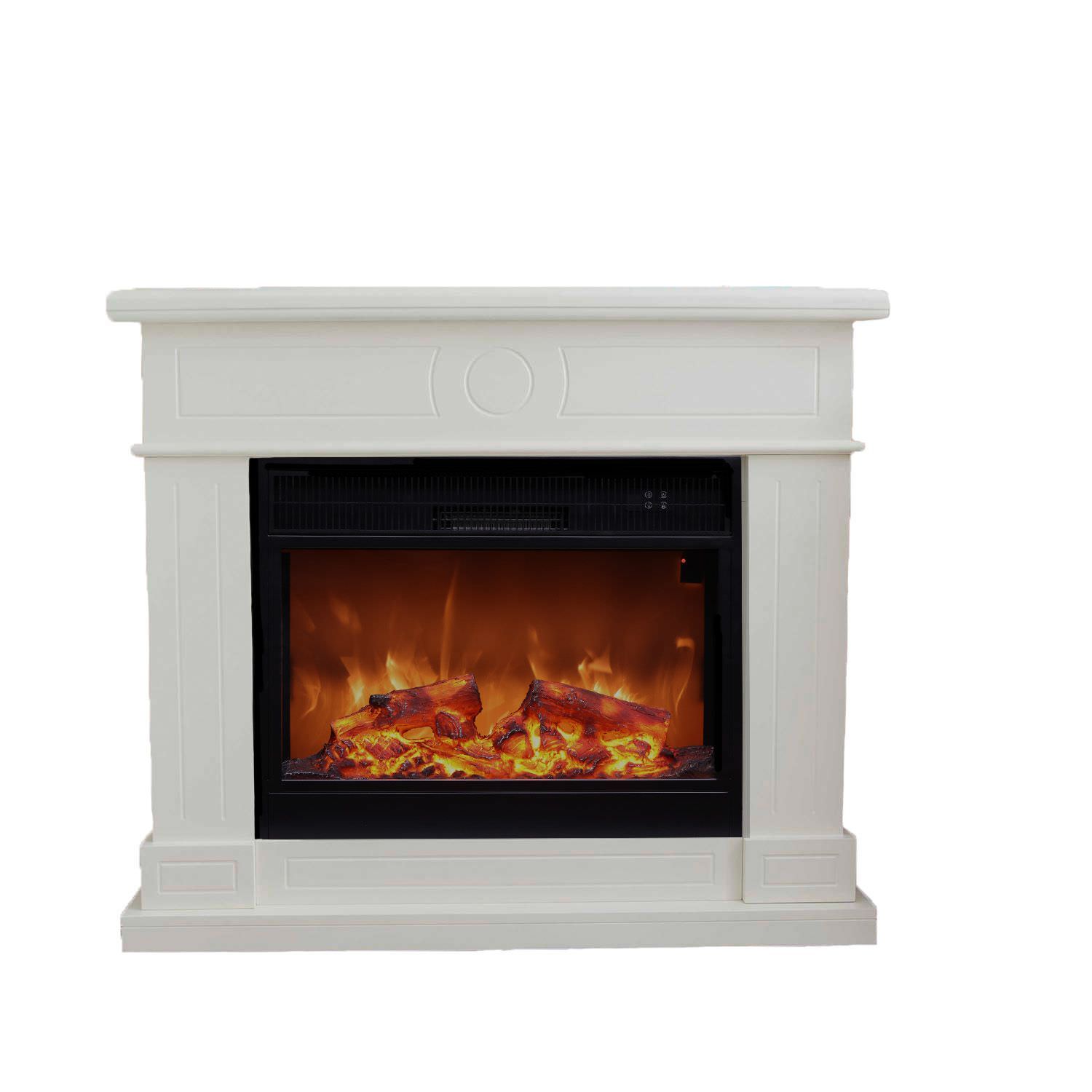 Sined Lipari XXL camino elettrico bianco 1500W