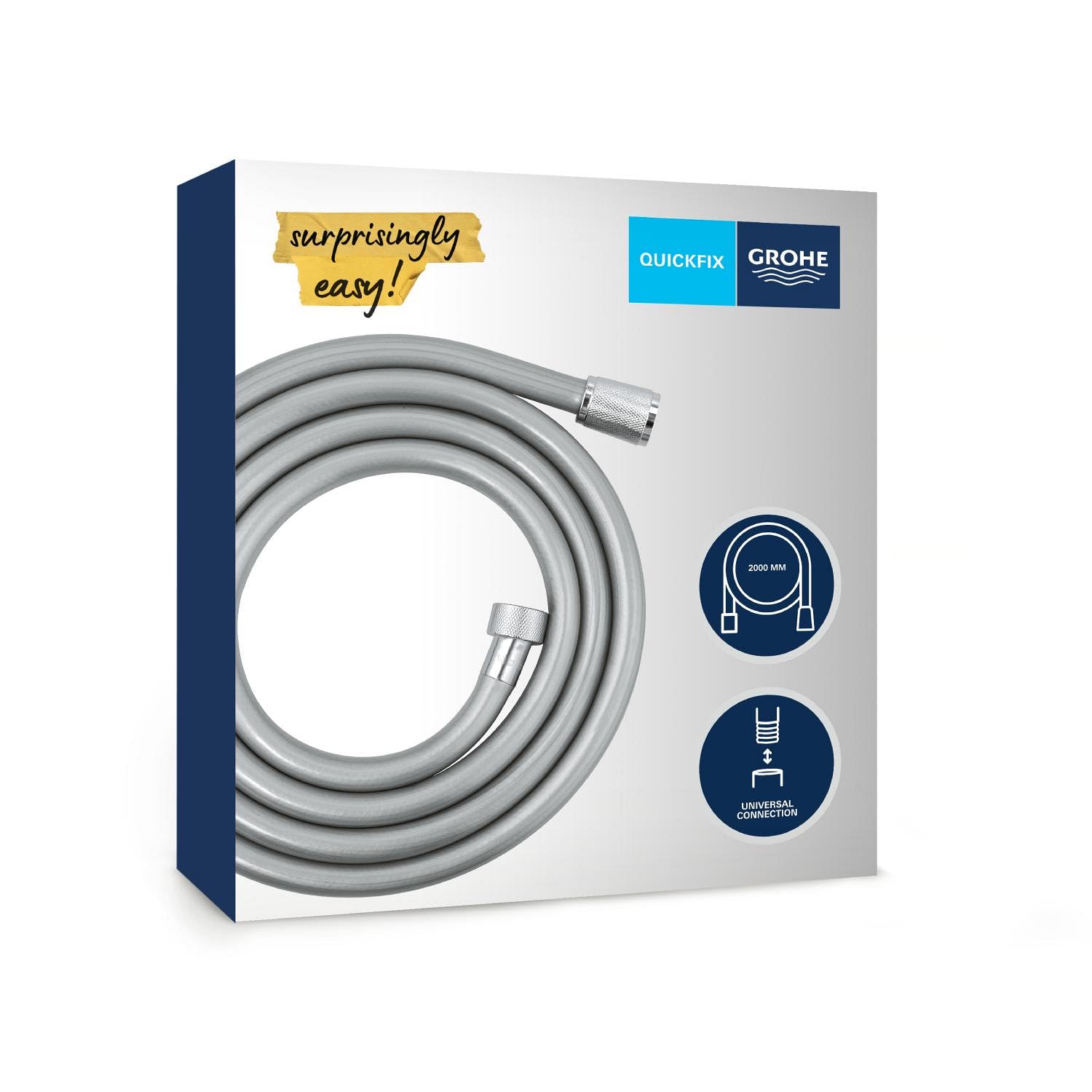 Grohe VitalioFlex Comfort 27173002 flessibile doccia 200 cm metallo