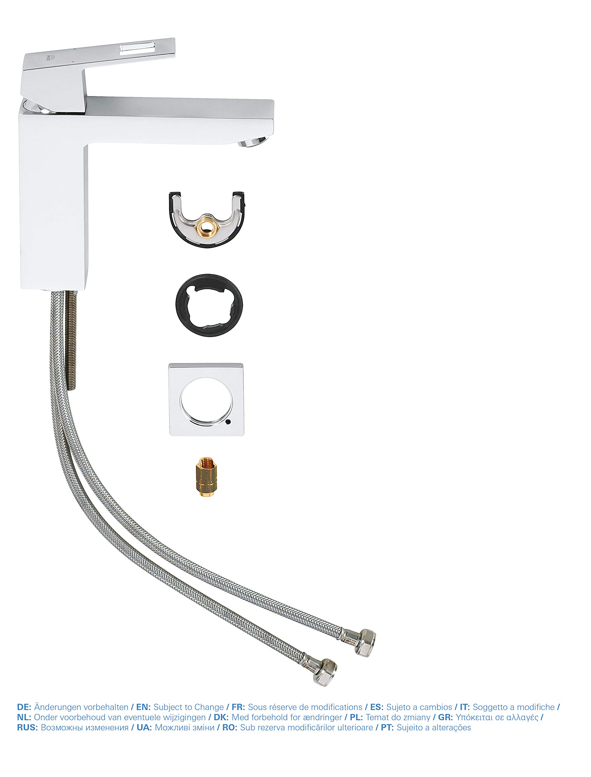 GROHE Eurocube 23446000 Miscelatore Lavabo M Cromo