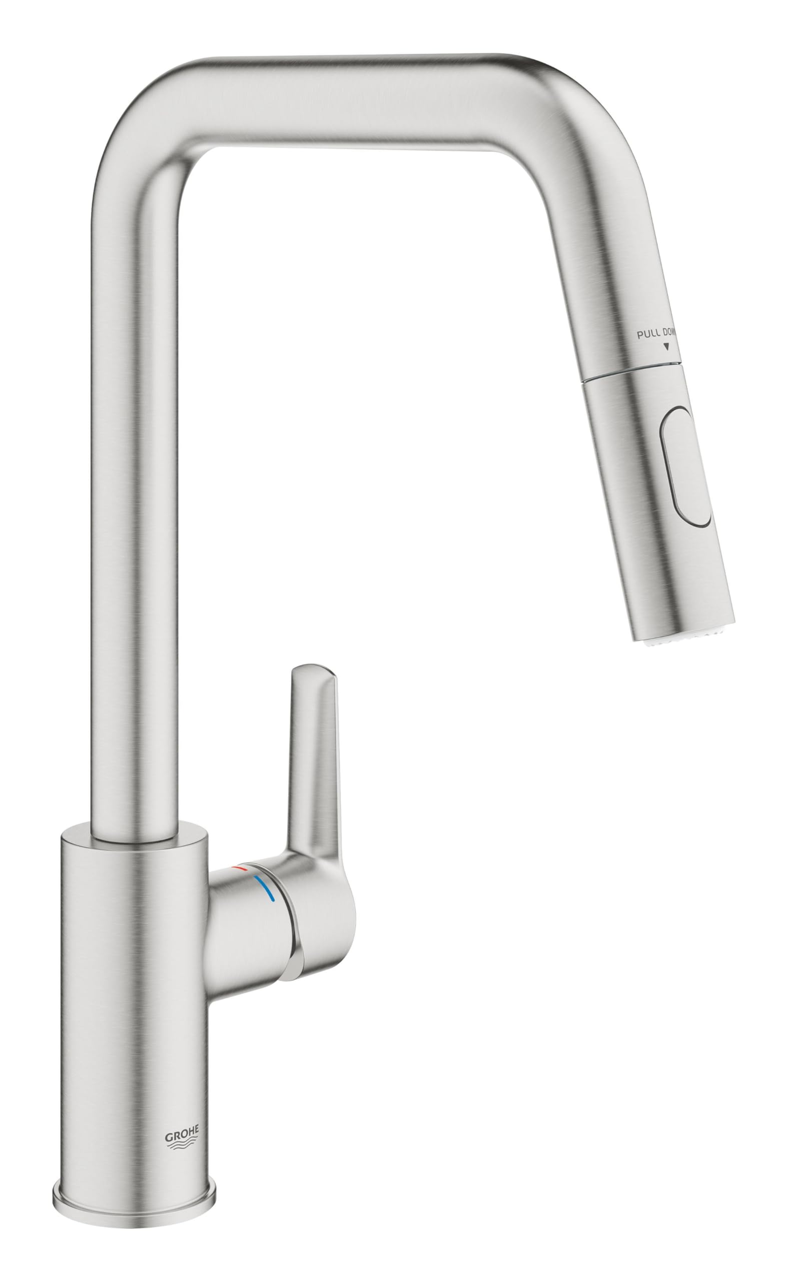 Grohe Start 306312430 miscelatore cucina nero opaco estraibile