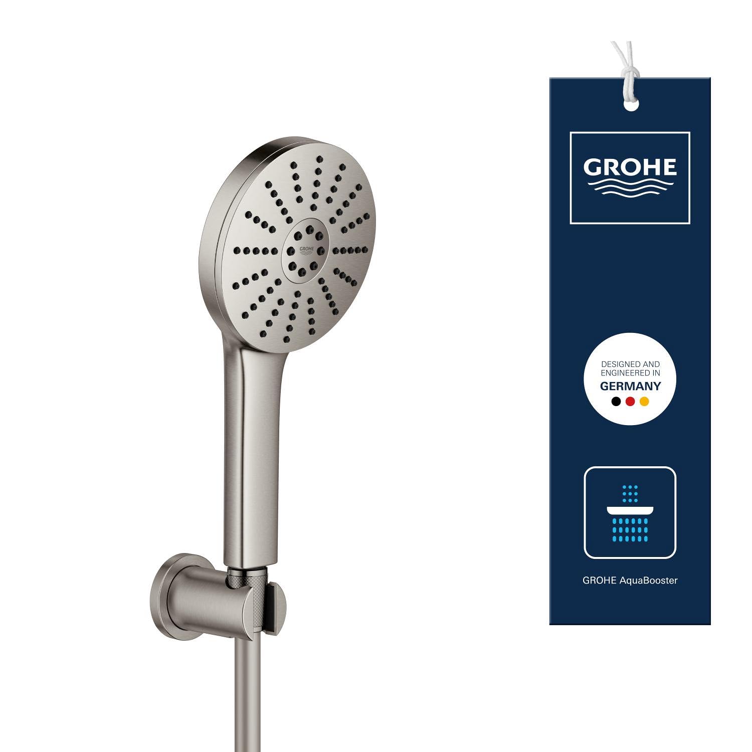 GROHE Vitalio Joy+ 120 134865DC00 set doccia supersteel risparmio idrico
