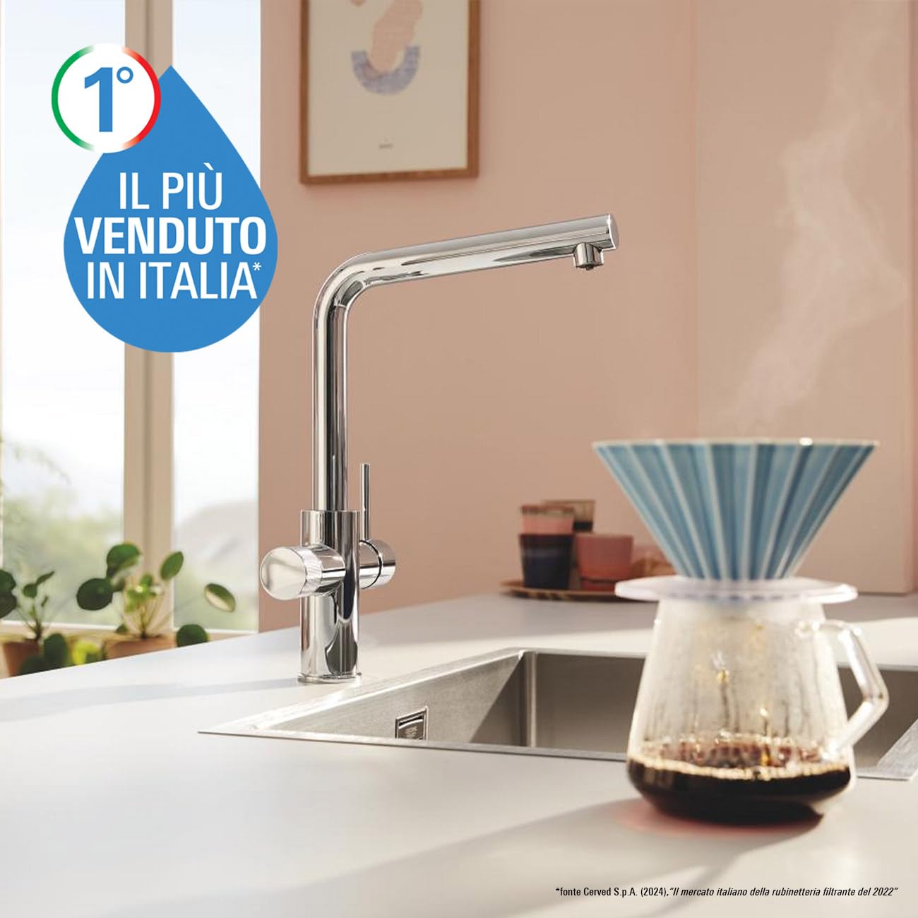 GROHE Blue Pure Minta 30600000 rubinetto cucina cromo filtrante