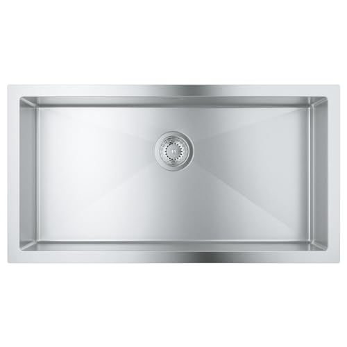 GROHE K700 31580SD1 Lavello Cucina 1 Vasca Acciaio 86x46 cm