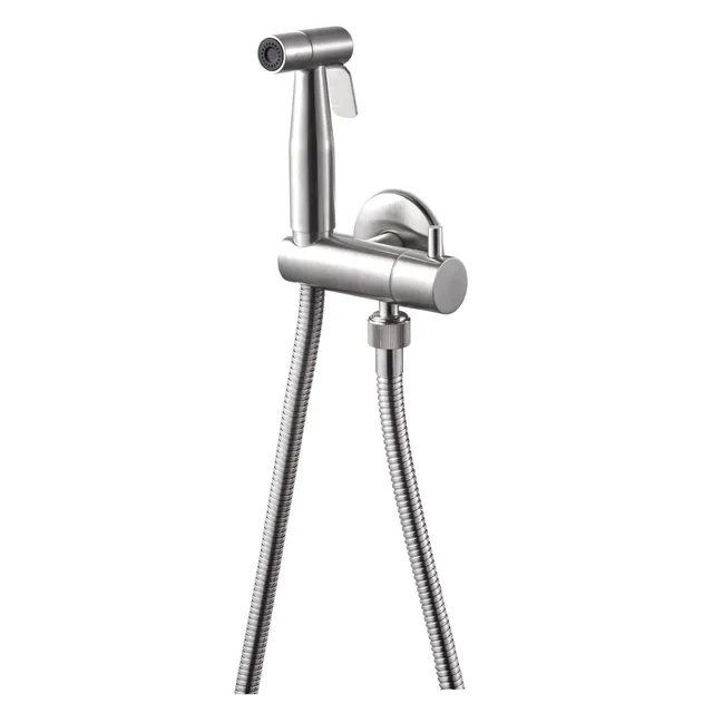 Tubico Colorado set doccetta WC inox satinato