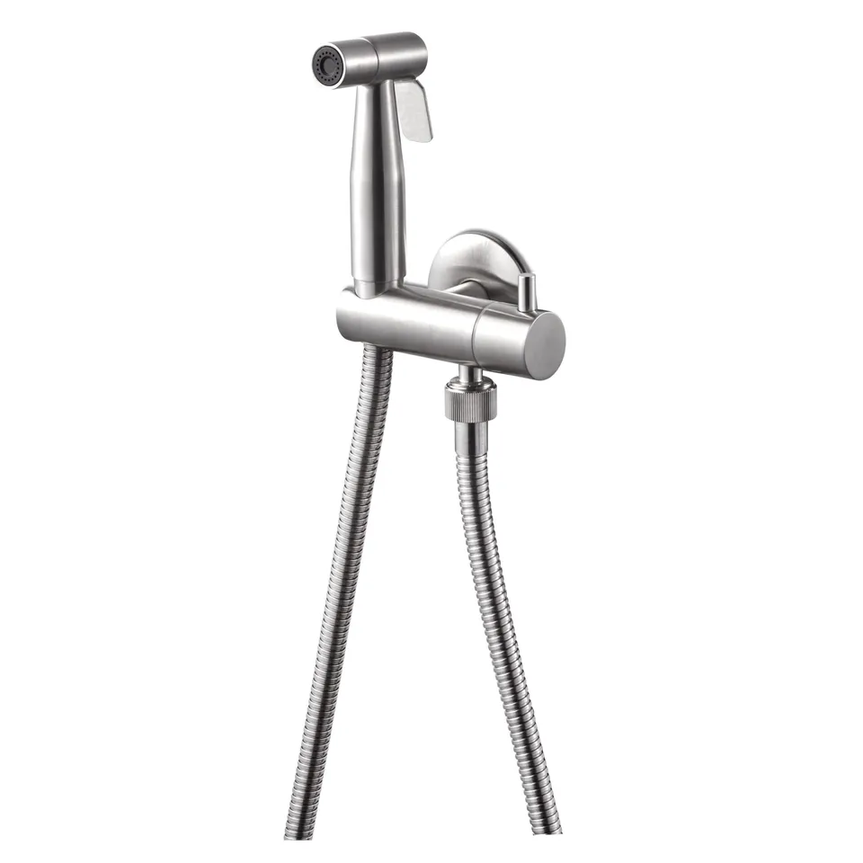 Tubico Colorado set doccetta WC inox satinato
