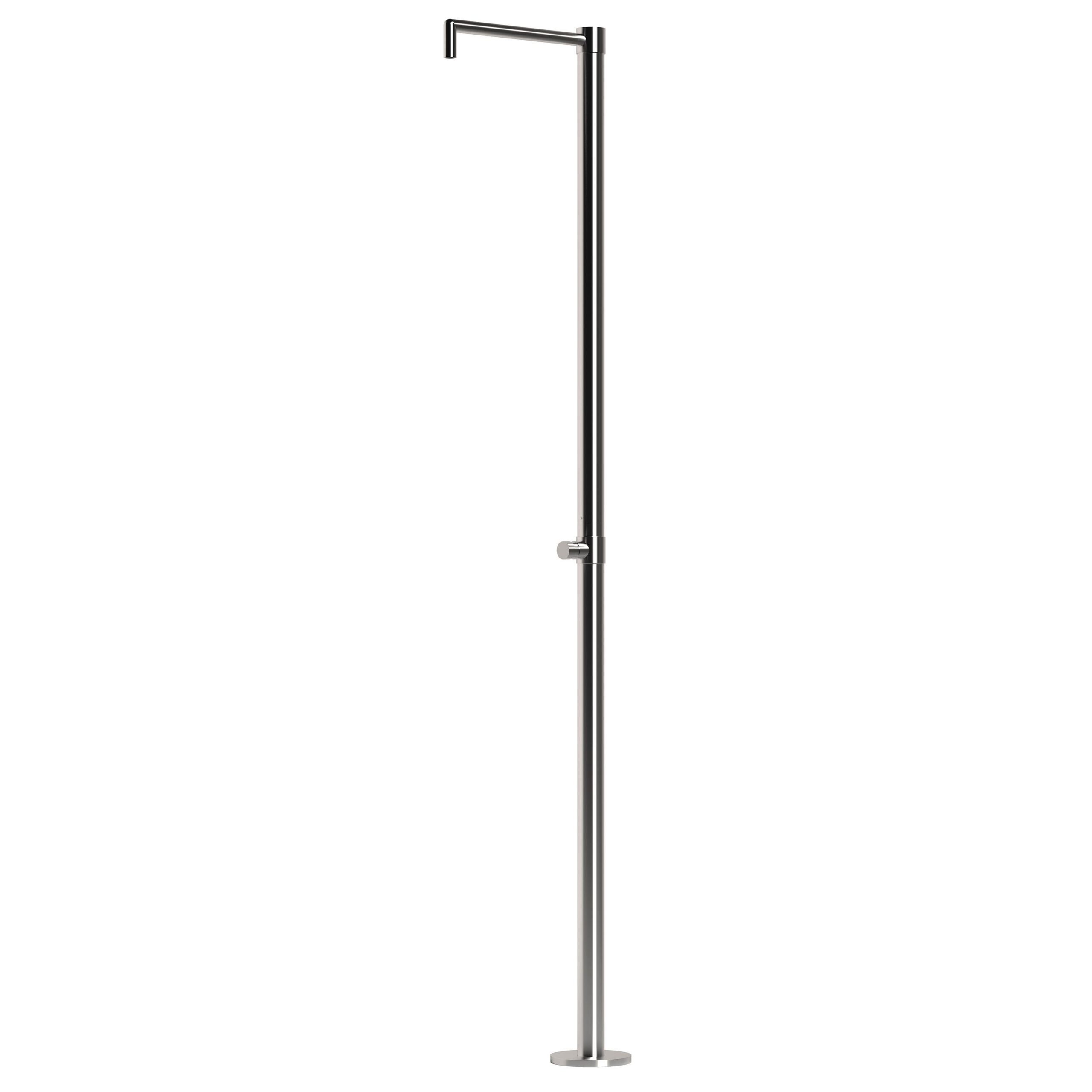 Sined Inox Monocolo doccia da esterno acqua fredda con timer