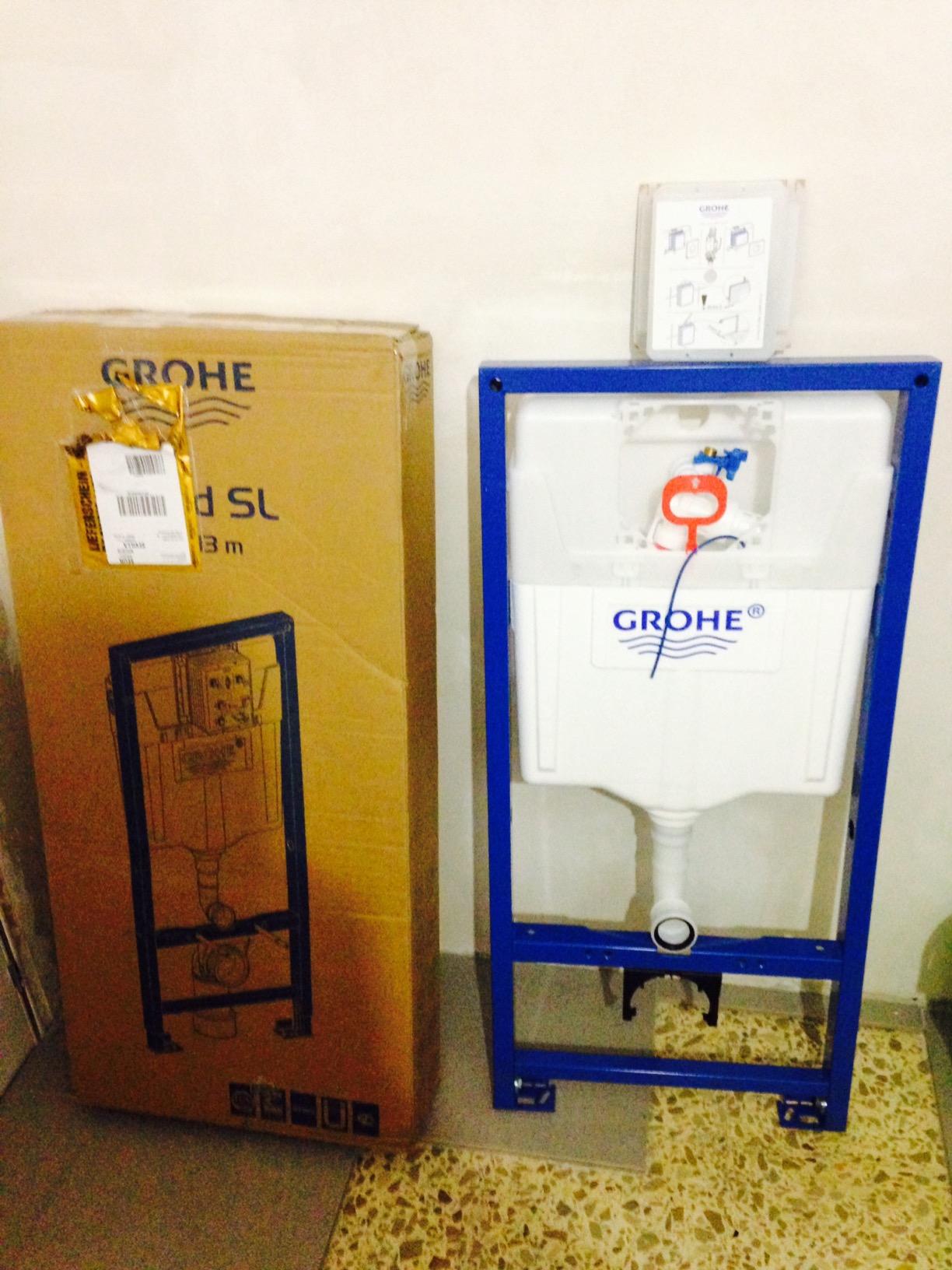 GROHE Rapid SL 38528001 cassetta incasso wc sospeso 1,13 m