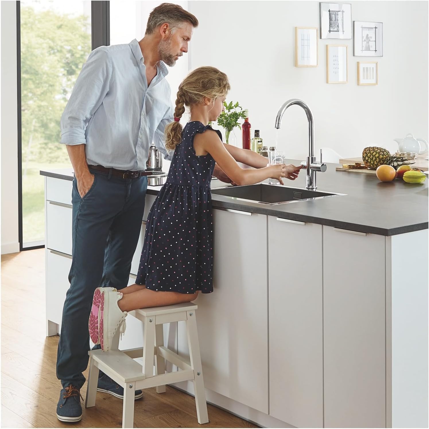 Grohe Blue Home 31455001 Miscelatore Cucina Bocca C Cromo