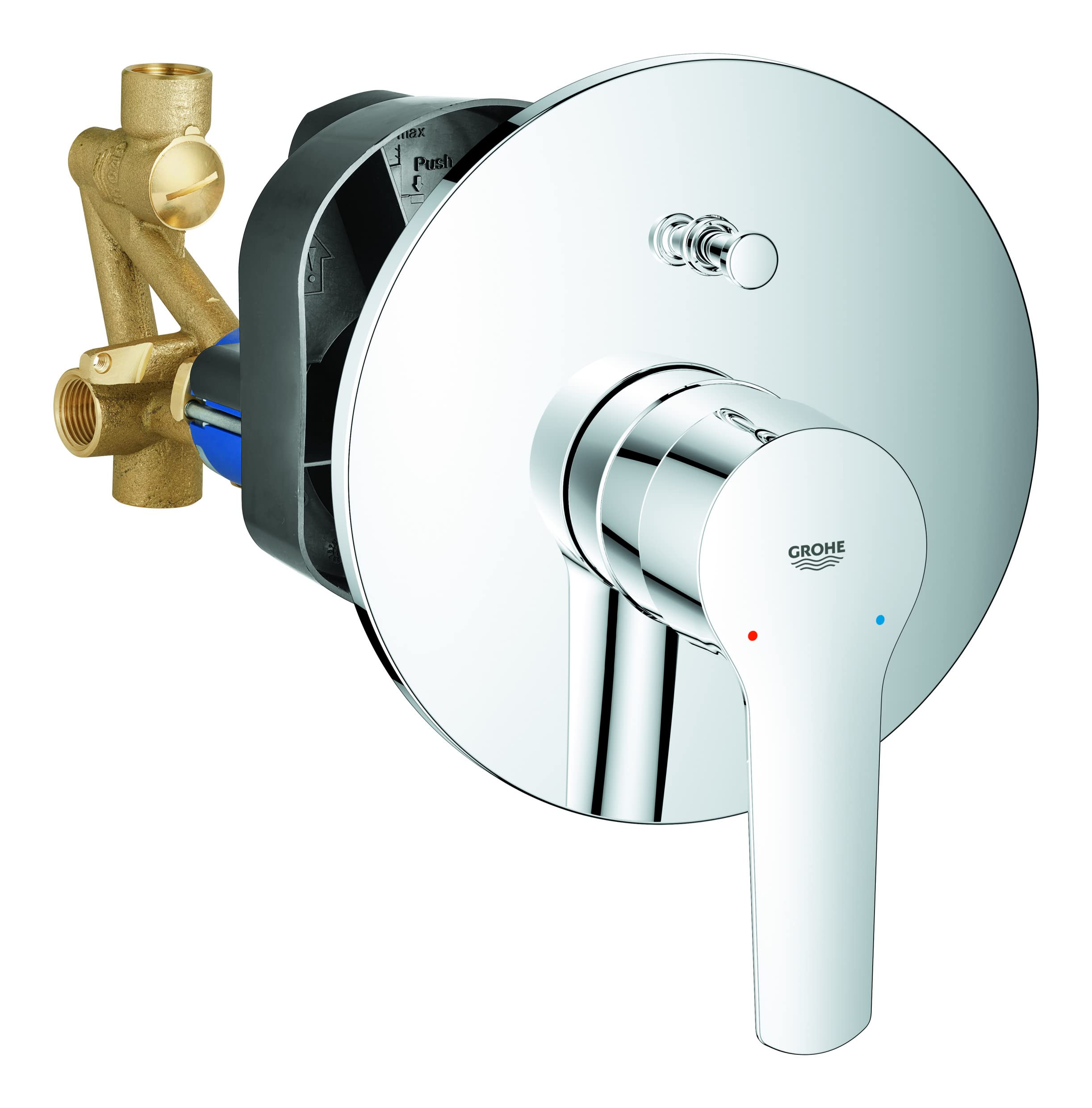 Grohe Start 23558002 miscelatore vasca-doccia cromo incasso