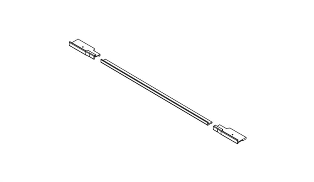 Vismaravetro Linea KIT SMF L3 kit ricambio argento satinato