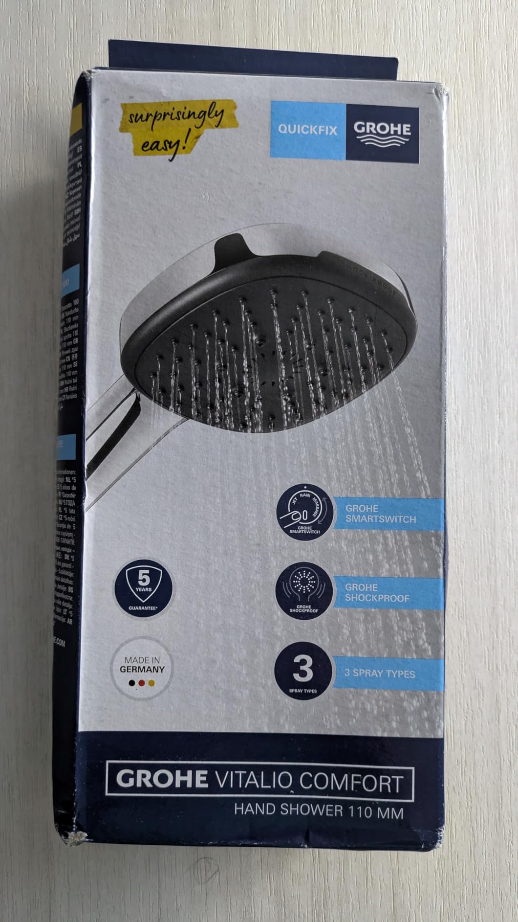 Grohe Vitalio Comfort 26092001 doccetta 3 getti cromo