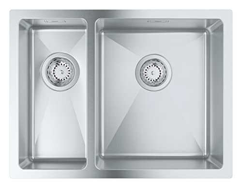 Grohe K700U 31576SD1 Lavello Cucina Acciaio 1 Vasca e Mezzo
