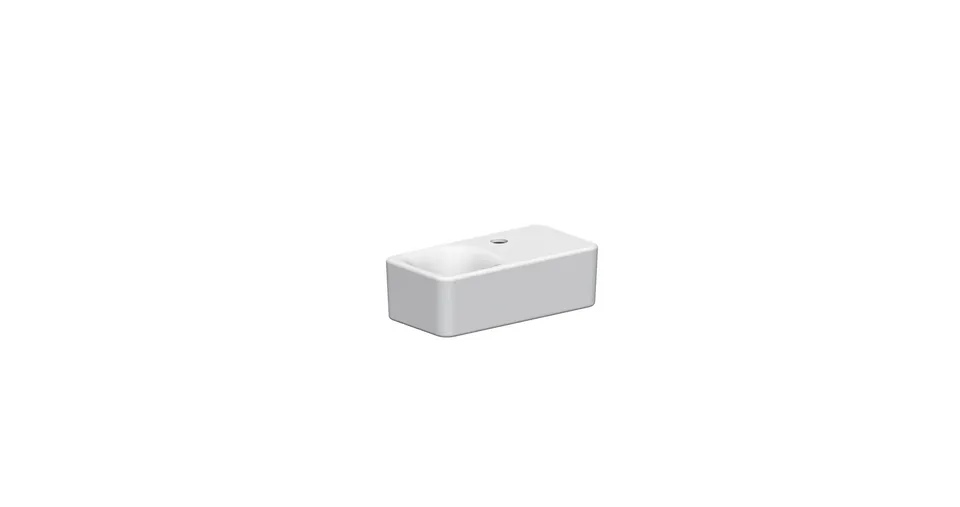 Scarabeo Cube 42 H11 lavabo 42x24 ceramica sospeso