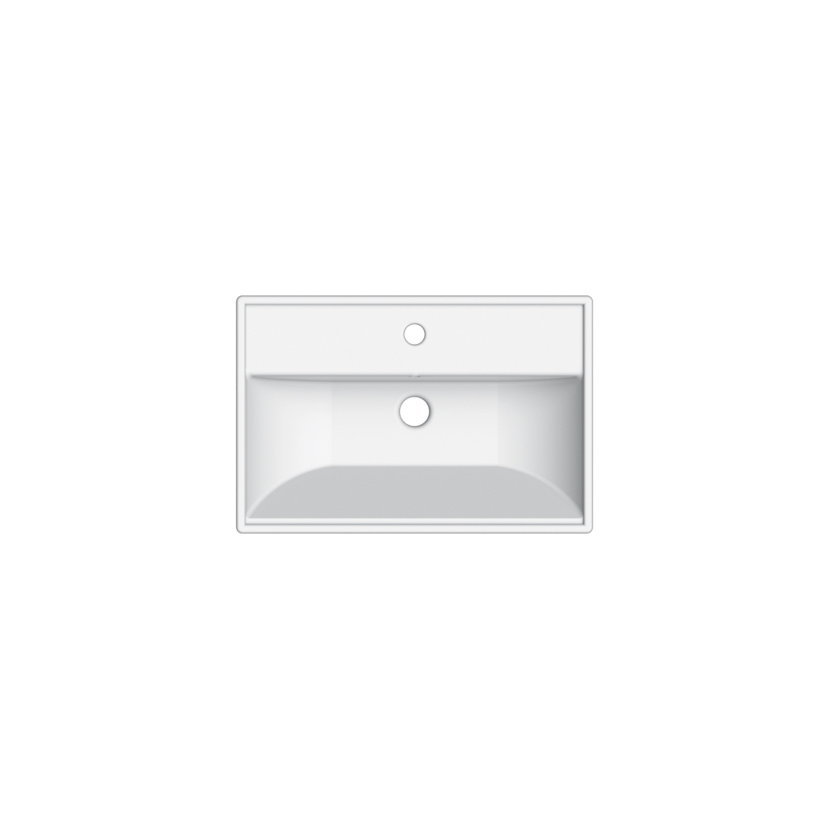 Scarabeo ML 60x40 lavabo bagno ceramica 60 cm