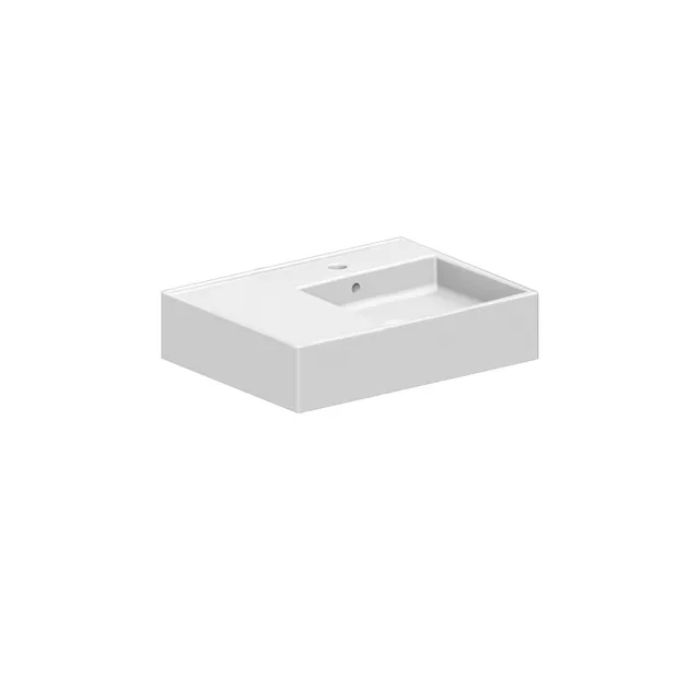 Scarabeo Teorema 2.0 60 Shelf SX lavabo bianco