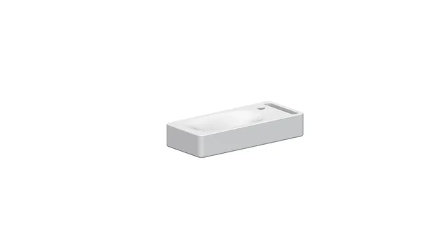 Scarabeo Hung 50 lavabo sospeso ceramica rettangolare