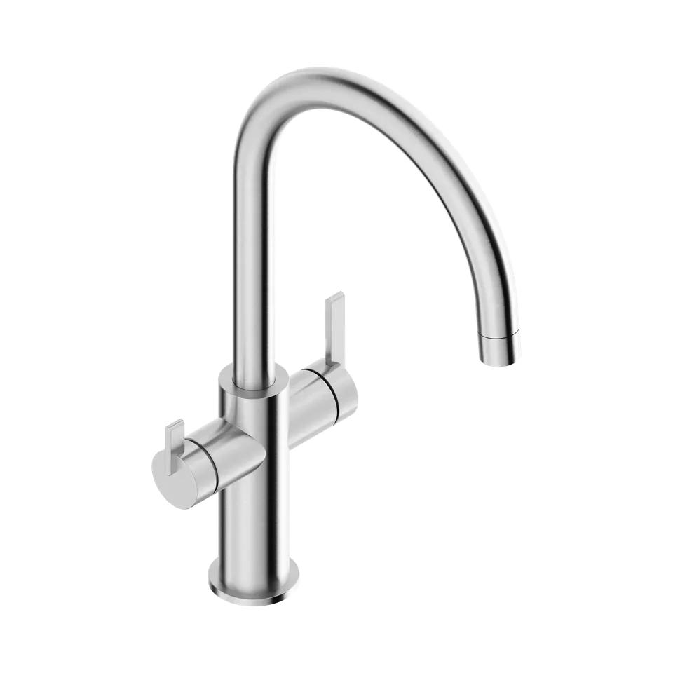 Tubico Kitchen Flows miscelatore cucina 4 vie inox 316L