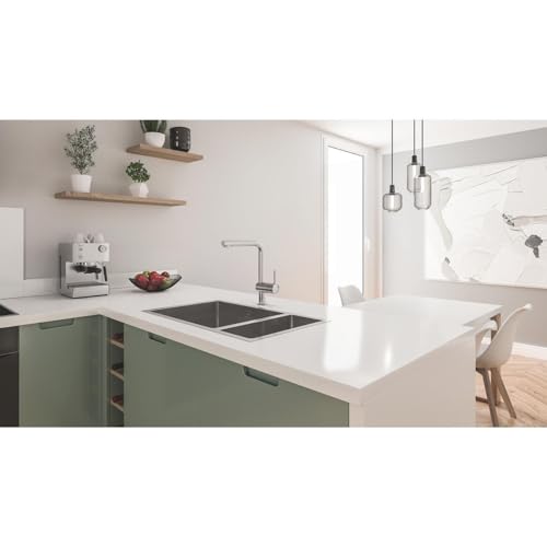 Grohe K700U 31575SD1 lavello cucina 1,5 vasche inox