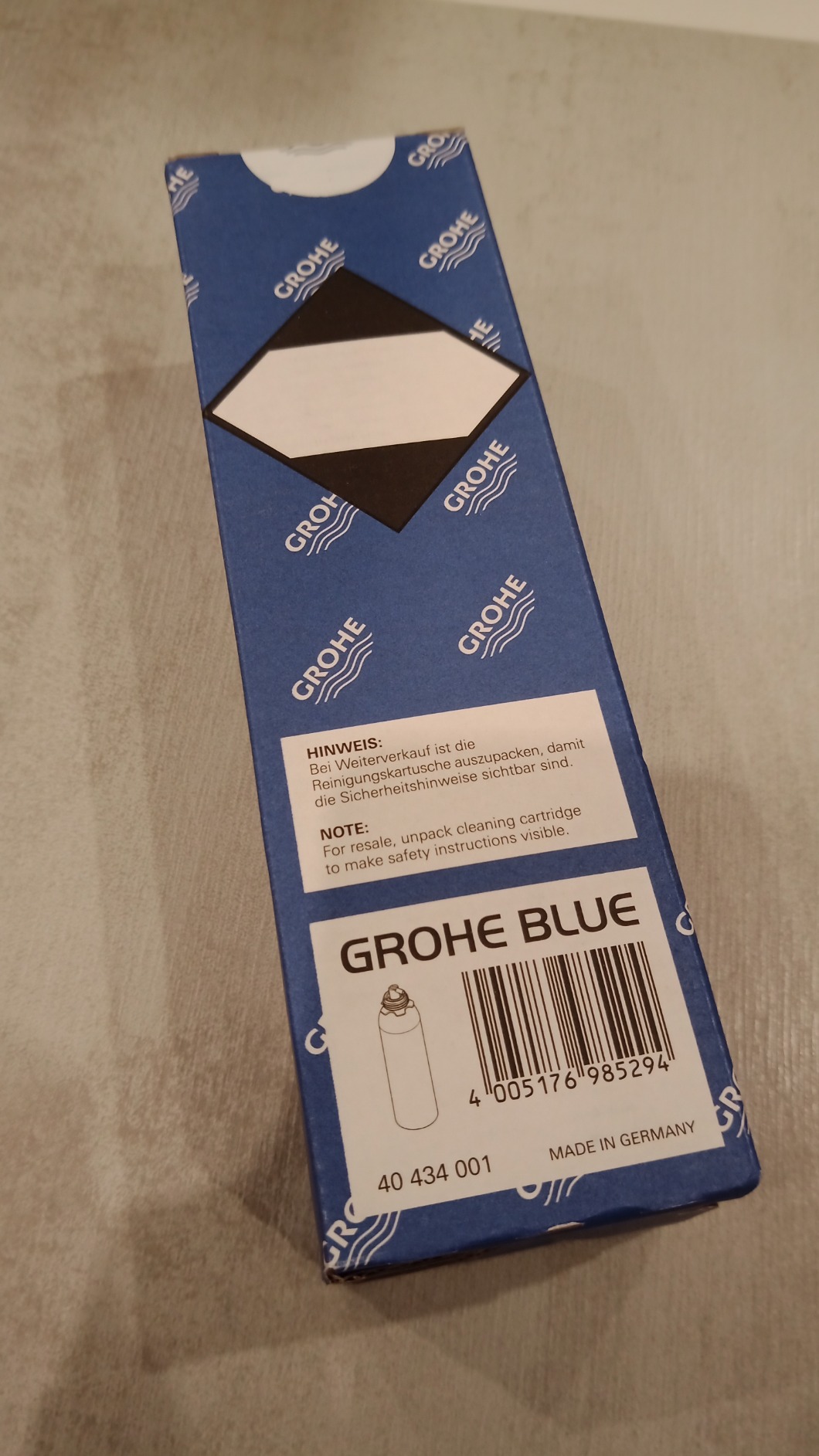 GROHE Blue 40434001 cartuccia pulizia sistema filtro