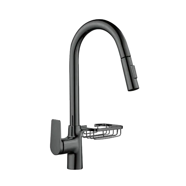 Solvex SP-10044-G rubinetto cucina grigio acciaio inox