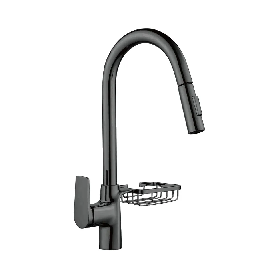 Solvex SP-10044-G rubinetto cucina grigio acciaio inox